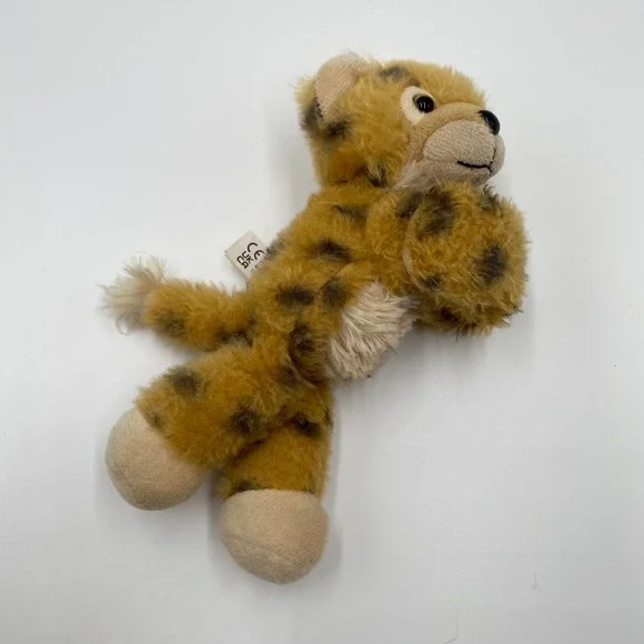 Wild Republic Huggers Cheetah Plush Slap Wrist‎ Bracelet Toy Spotted Leopard