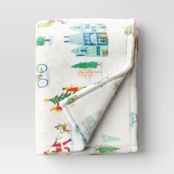 Wondershop‎ Winter Throw Blanket 50x60 Soft Cozy Holiday Christmas Throw NEW