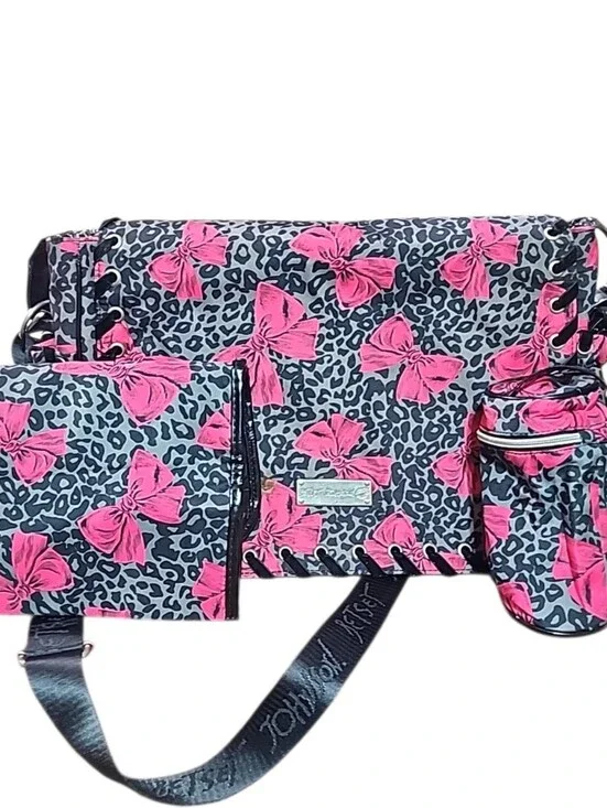 Betsey Johnson baby bag set