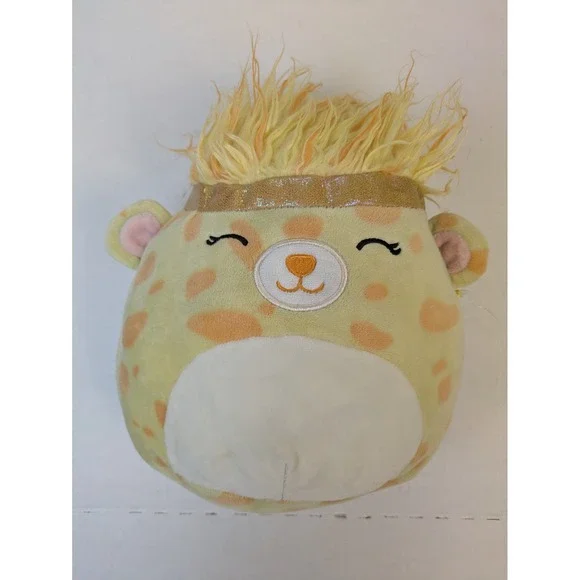 Squishmallows Lexi the Yellow Cheetah Cat Squish-Doos 12