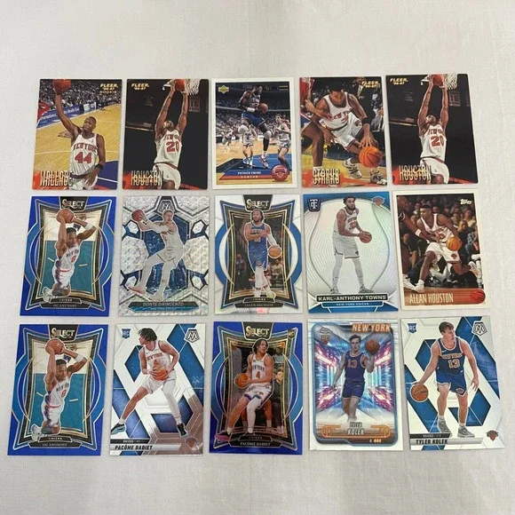 Panini Topps Fleer Knicks Basketball Card Lot Mens OS Blue Excellent RC Stars