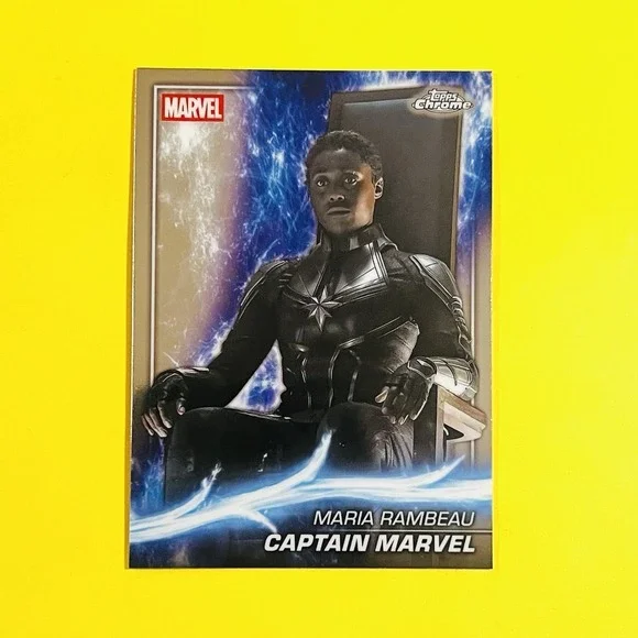 2025 Topps Chrome Marvel Studios‎ Maria Rambeau Captain Marvel #133 Phase Four