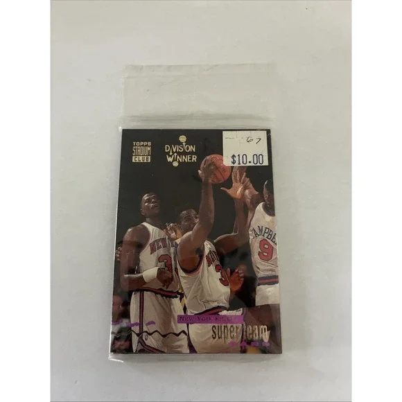 1993-94 Stadium Club - Super Teams‎ Division Winners Knicks 11 Card Sealed Set