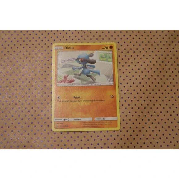 Riolu 102/214 Pokemon Card (2019)