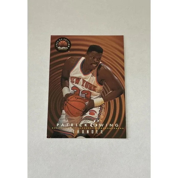 1993-94‎ Skybox Premium - Thunder and Lightning Patrick Ewing, John Starks #TL5
