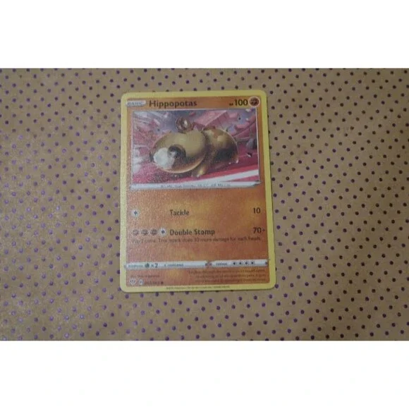 Hippopotas 093/189 Pokemon Card (2020)