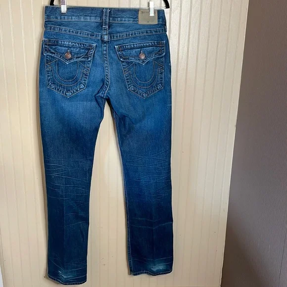 True religion blue jeans Ricky relaxed straight size 31 made in USA