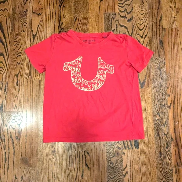 True Religion red shirt
