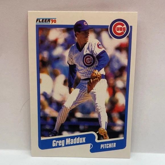 1990 Fleer Greg Maddux #37 (068)