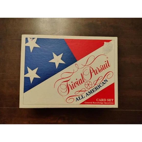 Trivial Pursuit All American Card Set General Knowledge Questions 1993 COMPLETE