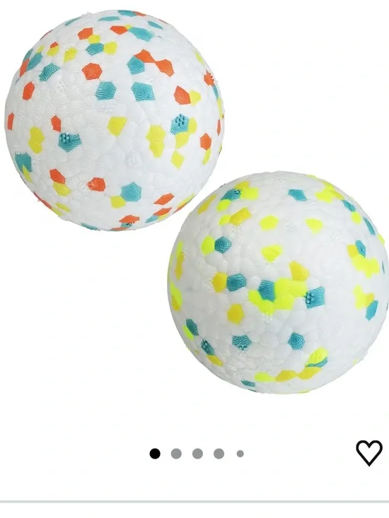 MMSGA Dog Balls Indestructible for Water Or Land (2Pcs)