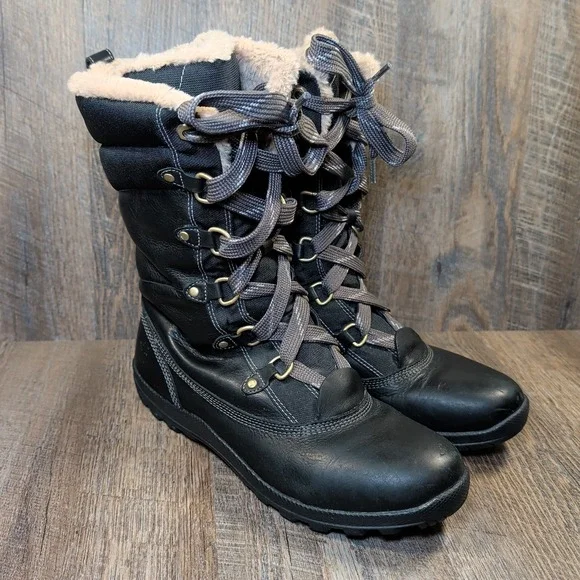 Timberland Mount Hope Waterproof Mid Leather Winter Snow Boots Womens Size 11