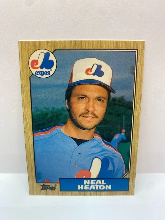 1987 Topps Tiffany Neal Heaton Expos #45T (086)