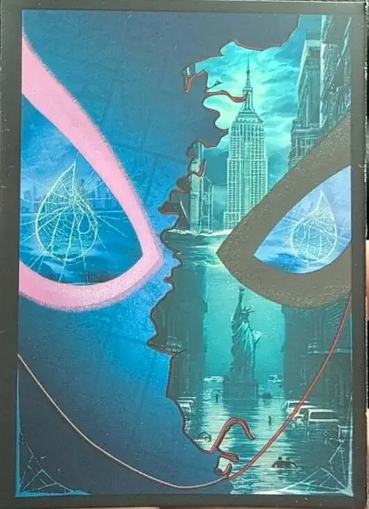 Artist Classic Series 100ct Standard Trading Card Sleeves - Spider-Man Themed