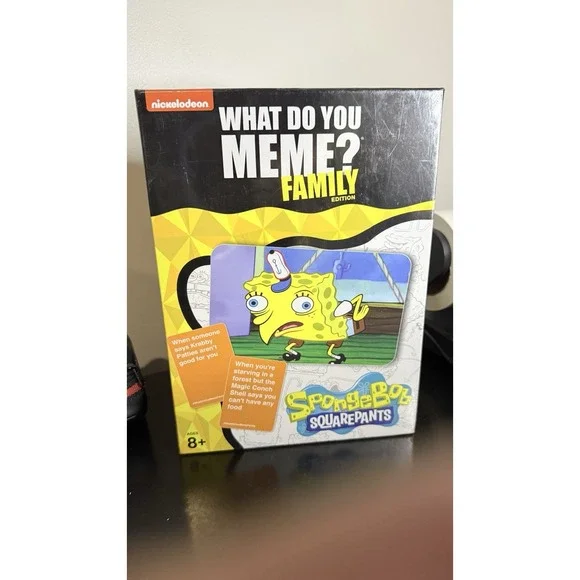 Spongebob Squarepants What Do You Meme? Family‎ Edition Card Game COMPLETE