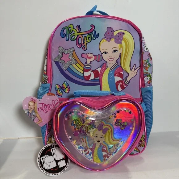 Jojo Siwa ‎ Backpack/ Lunch box Combo 17