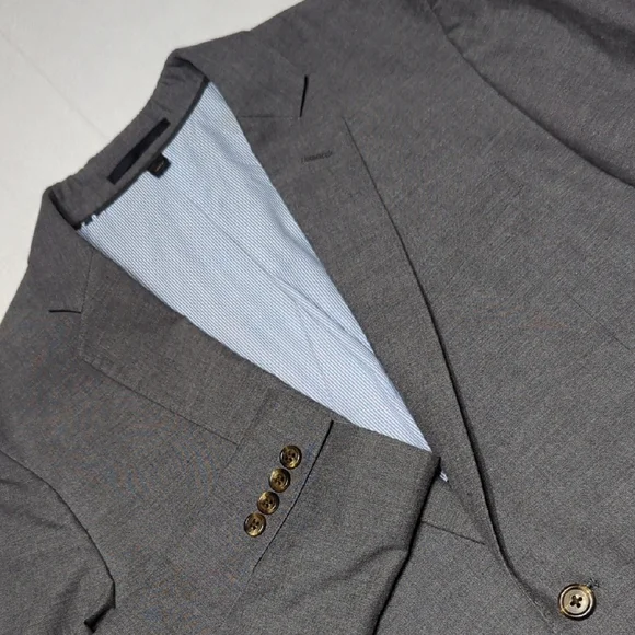 J. Crew Ludlow Cotton Mens Gray Blazer‎ Size 40R