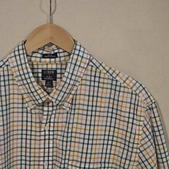 J. Crew Slim Fit Untucked Button Down XL