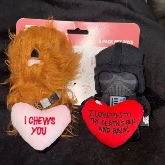 Set of 2 Star Wars Pet Toys