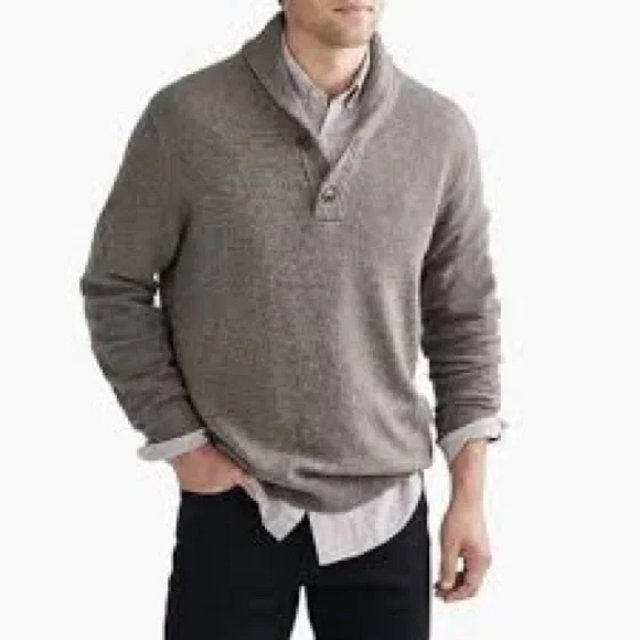 J. Crew Men's‎ brown Turtleneck Sweater