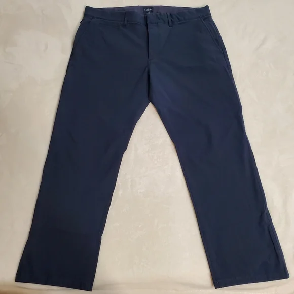 J. Crew Blue Chinos‎ Tailored Cotton Twill