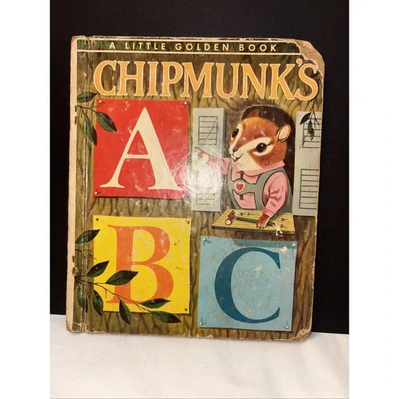 Vintage Little Golden Book Titled 