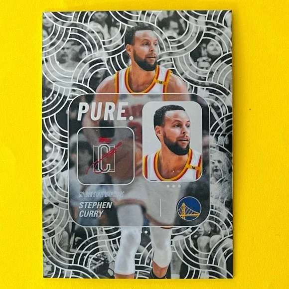 2025-26 Topps Signature Class Pure Stephen Curry Insert PU-10 Warriors
