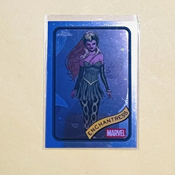 2025 Topps Chrome‎ Marvel Enchantress #43 Base Card