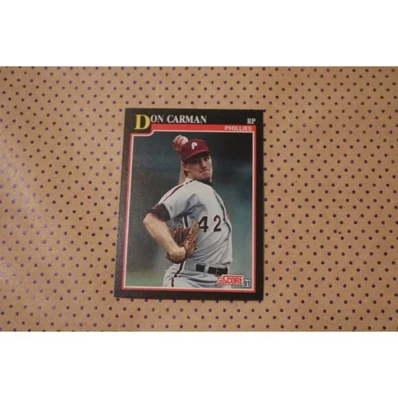 Don Carman #237 Baseball Card (1991)