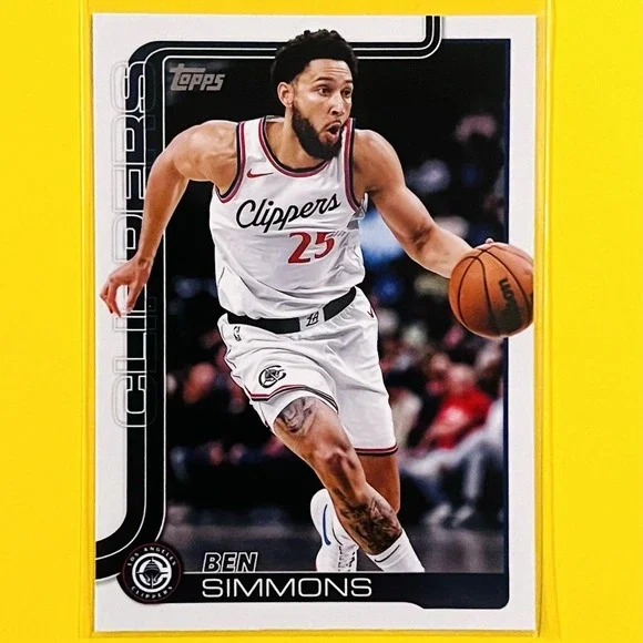 2025-26 Topps Basketball Ben Simmons‎ #147 Los Angeles Clippers