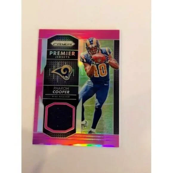 2016 Panini Prizm Pharoh Cooper Rams Premier Jerseys Pink Prizm #PPJ-PC (036)