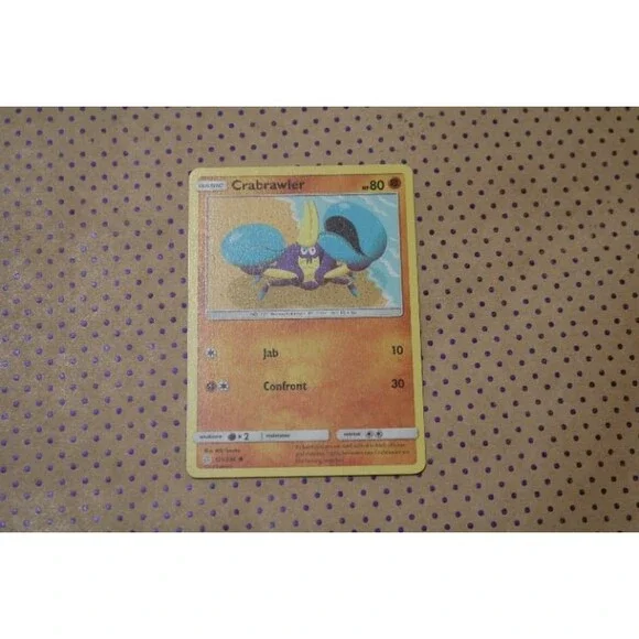 Crabrawler 121/236 Pokemon Card (2019)