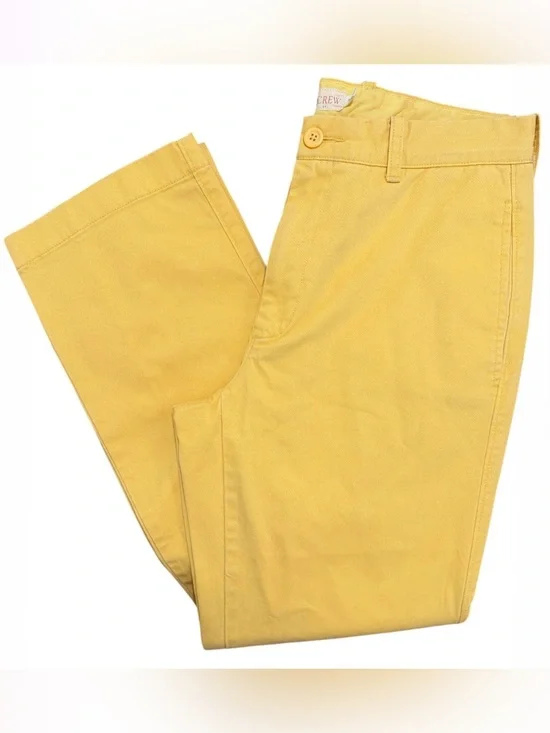 J. Crew Yellow Men's Chino Pants