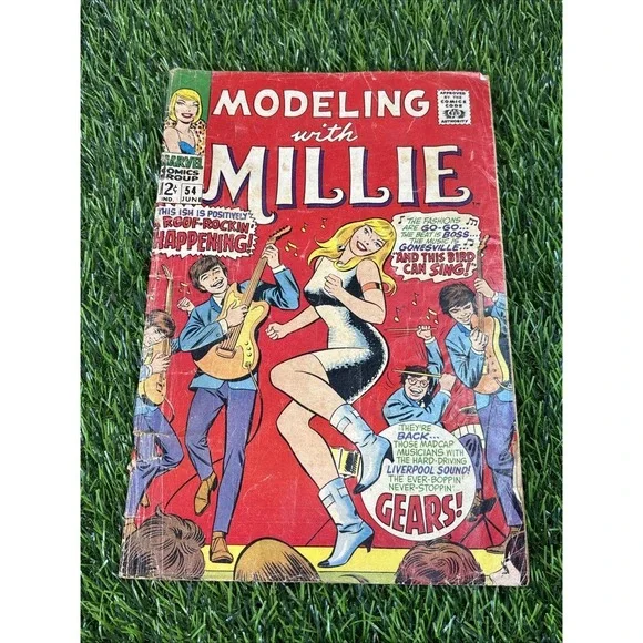 Modeling With Millie #54 June Marvel‎ Comics 1960s Silver Age Complete Reader