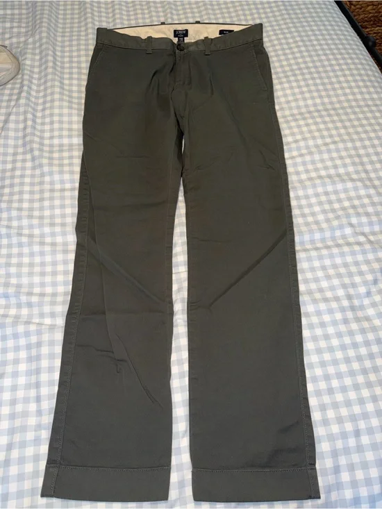 J. Crew Men’s dark grey Chino Pants