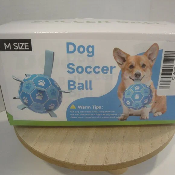 Soccer Ball for the Dog/Pup in the family with its own air pump to i…
