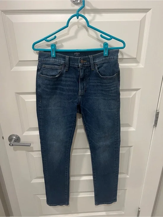 J. Crew Slim Jeans in Dark Indigo Wash