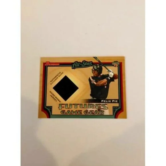 2005 Bowman - Futures Game Gear Felix Pie Chicago Cubs #FGG-FP (036)