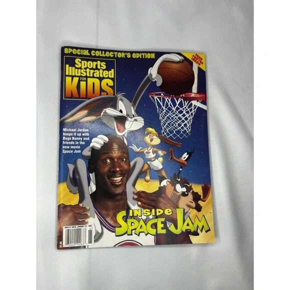 Sports Illustrated for Kids Magazine Jan 1997 Space Jam Collector's Edition