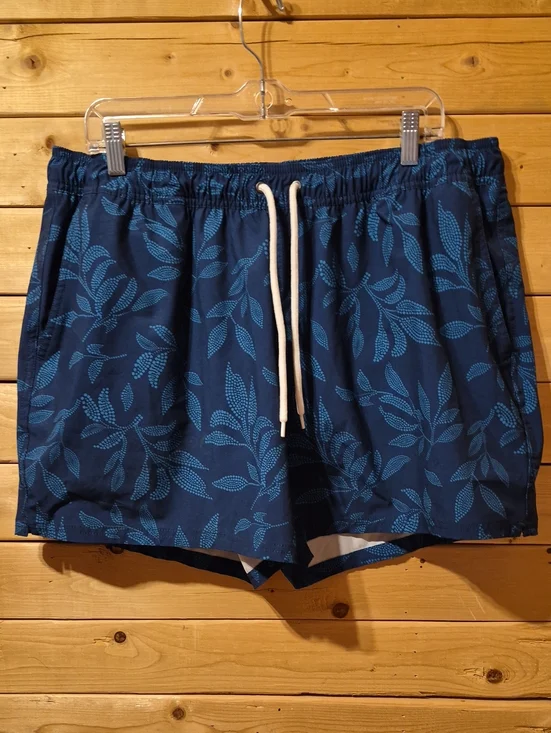 Mens J.Crew Swim Shorts Size XL Inseam 5in