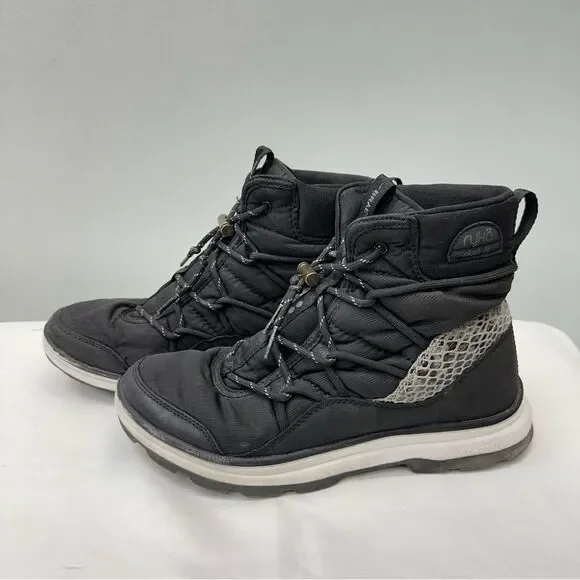 Ryka plush fit Brae Re-Zorb cold weather lace up boots‎ women's 7.5