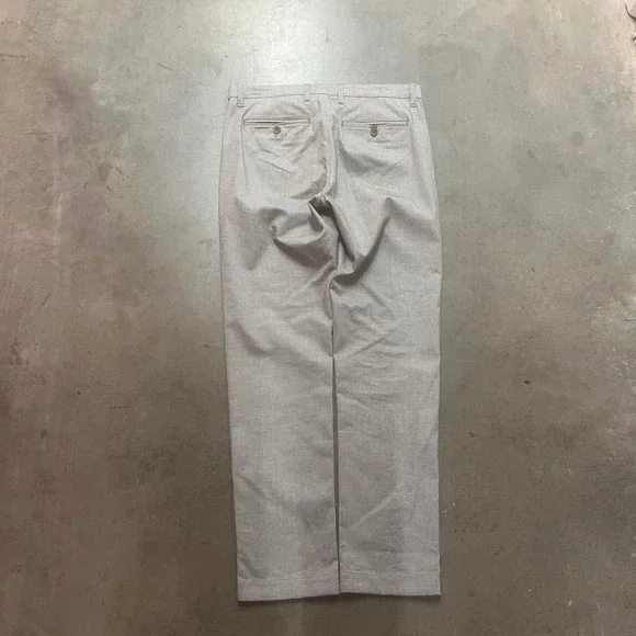 Tedd baker London men's grey suit pants chino preppy 32r