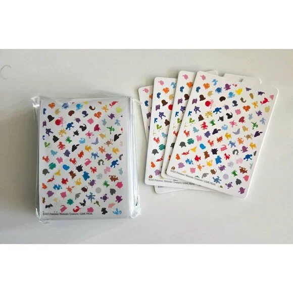 Pokemon Card Sleeves - 151 Crimson & Purple 65 Count +‎ 4 Dividers