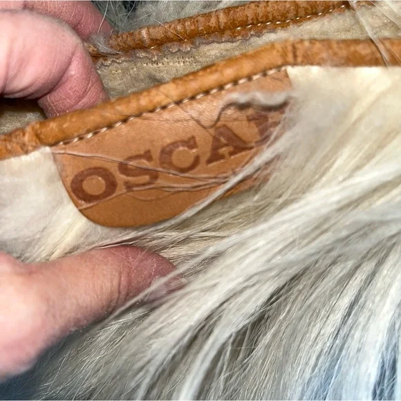 Oscar Yeti Goat Hair Apres Ski Boots
