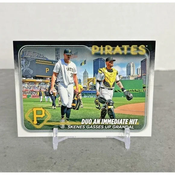 2024 Topps Update Paul‎ Skenes Pittsburgh Pirates Duo An Immediate Hit #US160