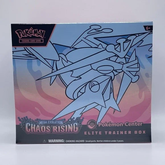 Pokemon TCG Chaos Rising Pokemon Center ETB Elite Trainer Box SEALED