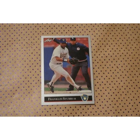 Franklin Stubbs #328 Baseball Card (1992)