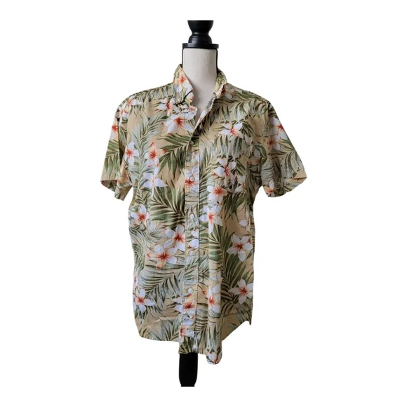 J. Crew 100% cotton tropical‎ button up