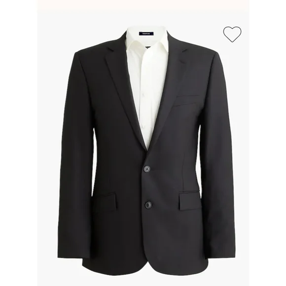 NWT J. Crew Slim-fit Thompson worsted wool suit jacket in 34 Slim/XS