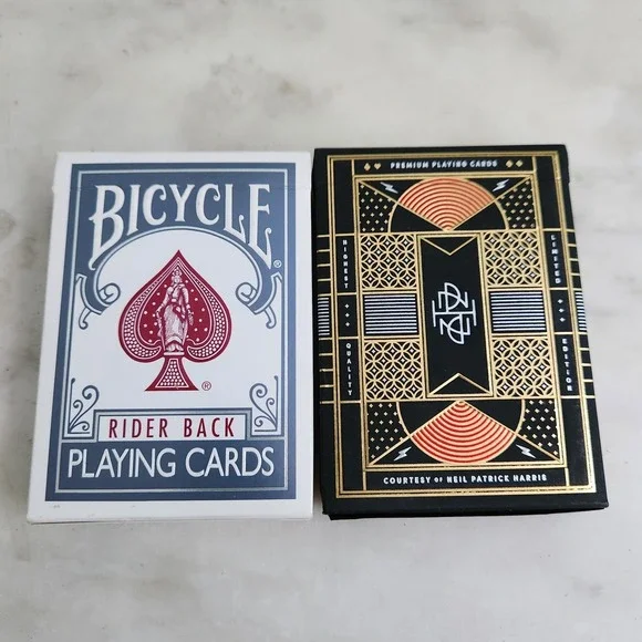 Neil Patrick Harris NPH and Rider Back Playing Cards by theory11 New Open Box